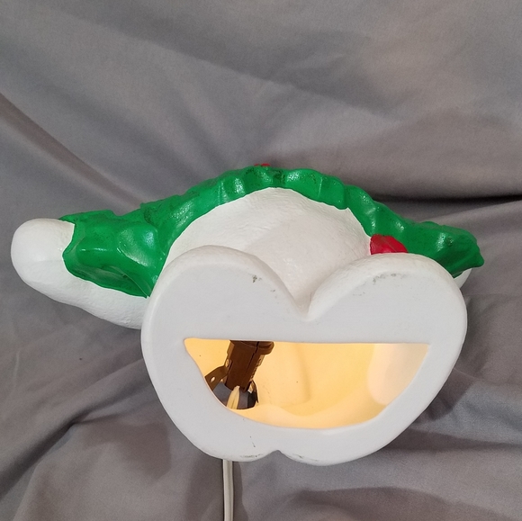 Vintage 1990's Light Up "Noel" Snowman | Handmade - Picture 10 of 14